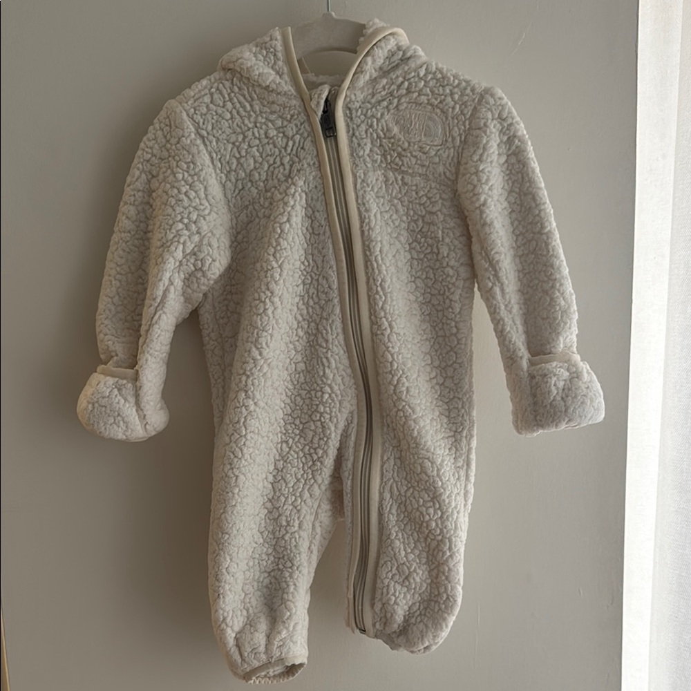 The North Face Sherpa Fleece Baby Bear Bunting - size 0-3 months